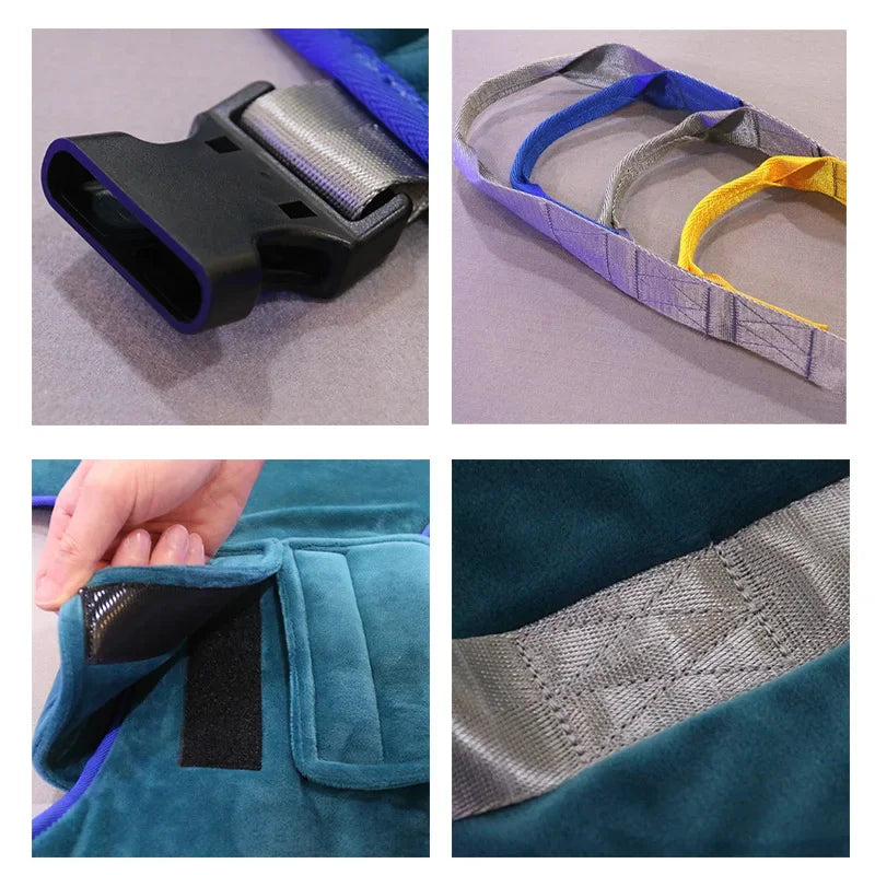 Adjustable Patient Lift Sling — Rehabilitation Walking & Standing Support Belt for Elderly and Disabled Care