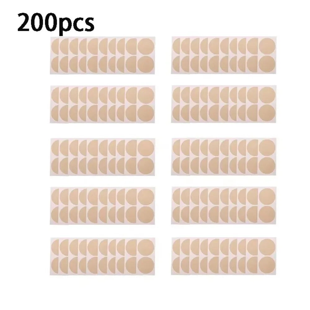 200PCS Men's Invisible Disposable Nipple Covers – Waterproof Breathable Chest Concealer Stickers