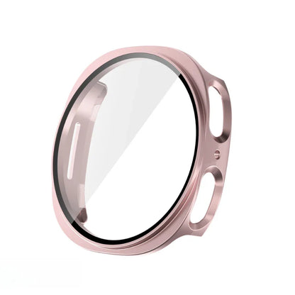 Tempered Glass + Protective Case for Samsung Galaxy Watch 8 (40mm/44mm & Classic) – Anti-Scratch Screen Protector Bumper Cover