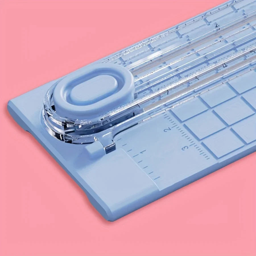 Portable A3/A4 Paper Cutter Trimmer – Manual Cutting Tool for School, Home, and Office, Durable Plastic Design