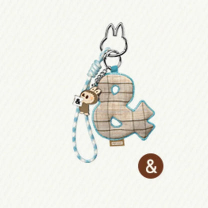 POP MART Labubu The Monsters Pin — Love Series Letter Pendant Blind Box, Mystery Toy Figure Ornament