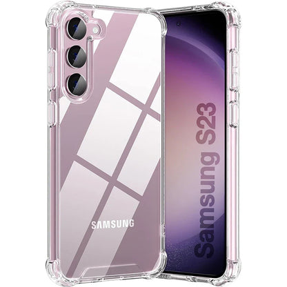 Hybrid Shockproof Clear Hard Case for Samsung Galaxy S25/S24/S23/S22 Plus/S22 Ultra/S21 FE & A56/A36/A54/A34/A53/A33
