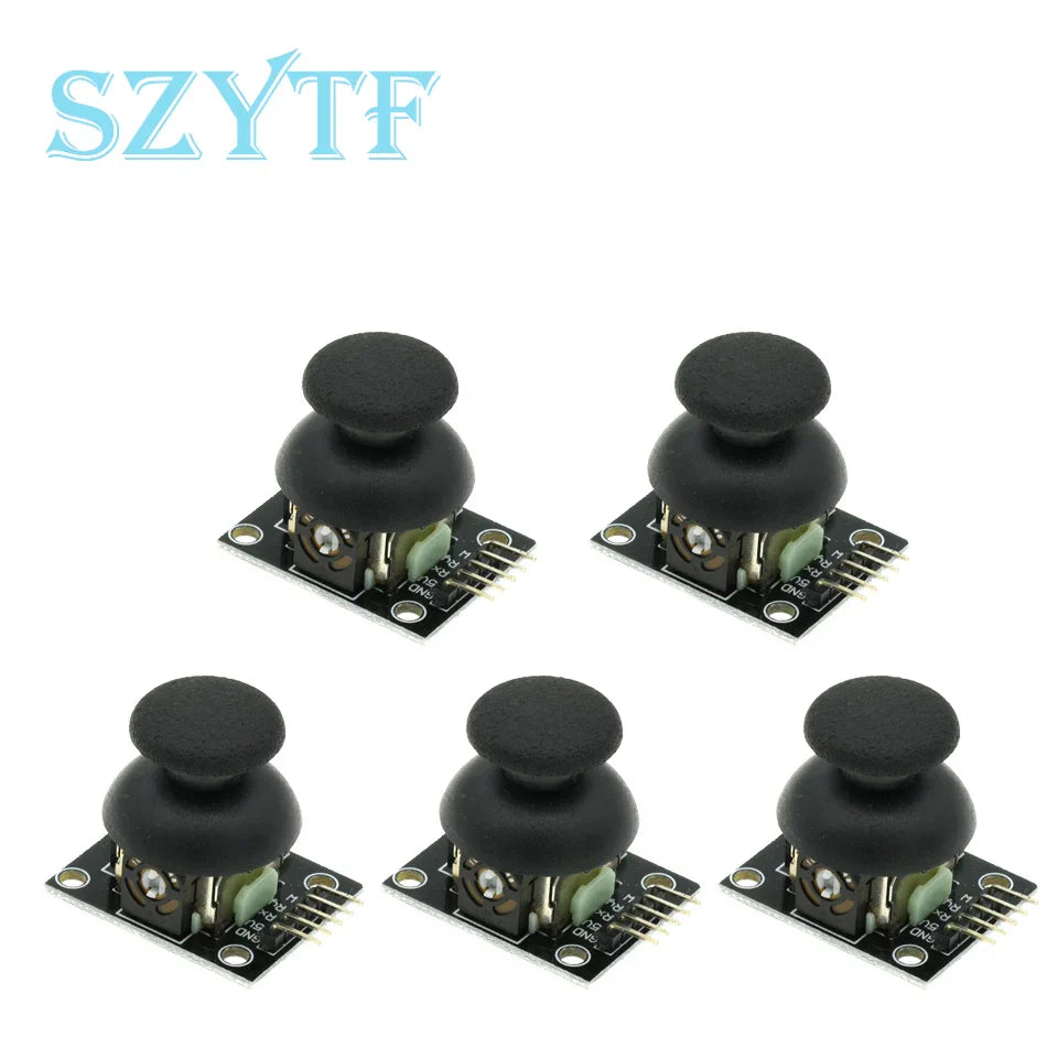 1/5/10PCS Arduino Dual-Axis XY Joystick Module – High-Quality PS2 Control Lever Sensor KY-023