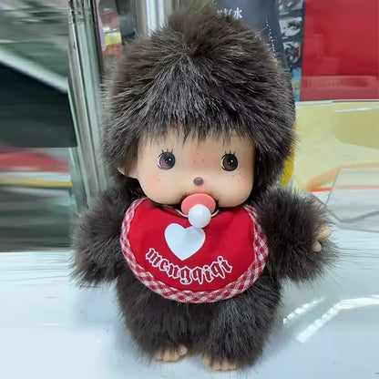 15cm DIY Monkey Plush Doll – Kawaii Dress-Up Pendant for Schoolbag, Cute Christmas & Children’s Gift