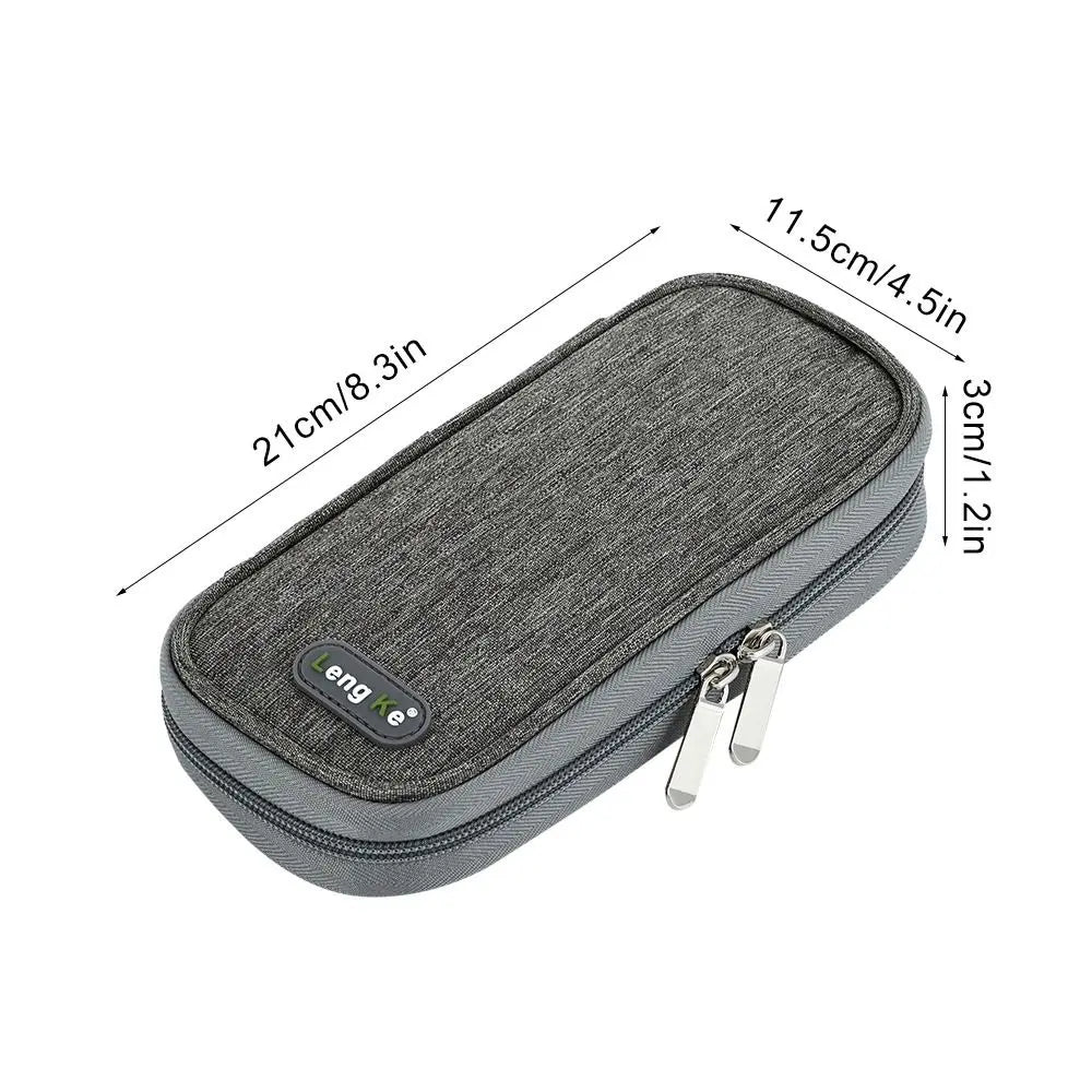 Oxford Cloth Insulin Cooling Bag - Portable Cold Storage Medicine Cooler for Diabetes, Travel-Friendly Drug Freezer