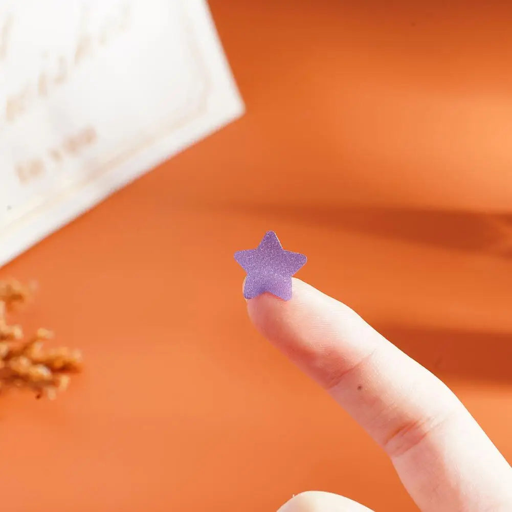 Colorful Star-Shaped PE Pimple Patches – Invisible Acne Spot Stickers for Skin Care and Makeup Concealer