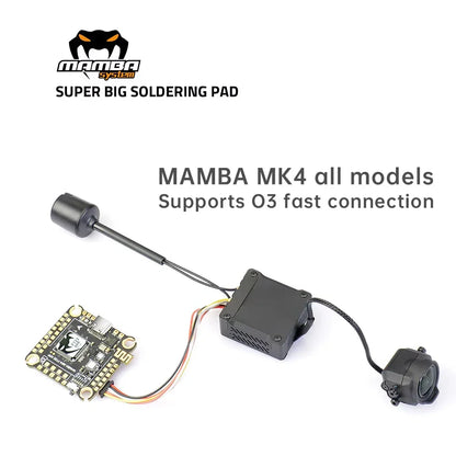 Diatone MAMBA F722 APP MK4 Flight Controller Stack — F7 4-in-1 BLHeli32 45A/55A/65A ESC 6S DShot1200 for FPV Drone