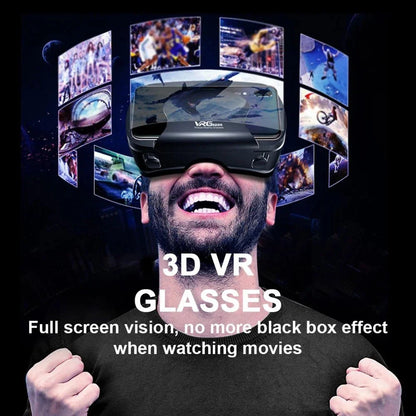 VRG Pro VR Glasses – Virtual Reality 3D Headset Goggles for Smartphone Mobile Gaming