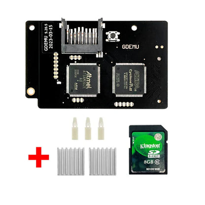 GDEMU V5.20.5 Optical Drive Emulator Kit — Remote Card Mount for SEGA Dreamcast DC Console