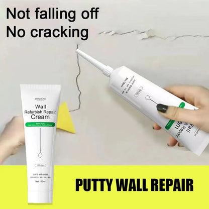 150ml Waterproof Wall Repair Sealant – Quick-Drying, Mildew-Proof Crack Mending Agent for White Wall Restoration