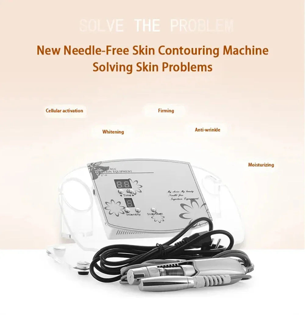 Electroporation Skin Rejuvenation Machine – Facial Whitening, Lifting & Anti-Aging Beauty Care Tool for Cell Activation