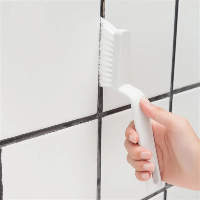Multipurpose Corner Cleaning Brush - Ideal for Bathroom Tiles, Floor Gaps, and Window Grooves - Convenient Household Tool