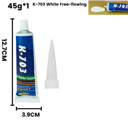 K-703/704/705/706 RTV Silicone Adhesive - 45g Industrial Rubber Sealant for Electronics & Components