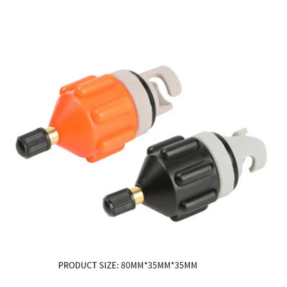 Hot Boat Air Valve Adapter – Durable Nylon Kayak Inflatable Pump Adapter for SUP Board, Wear-Resistant Rowing Accessory
