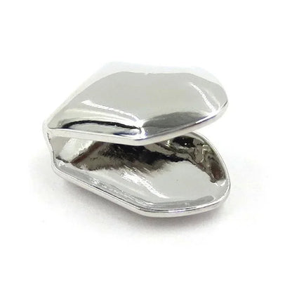 Delysia King Custom Fit Hip Hop Grillz – Single Tooth Cap for Top & Bottom in 4 Colors
