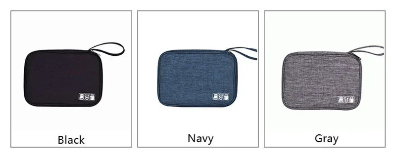 Waterproof Travel Cable Organizer Bag – Portable Digital Storage Pouch for Electronic Accessories