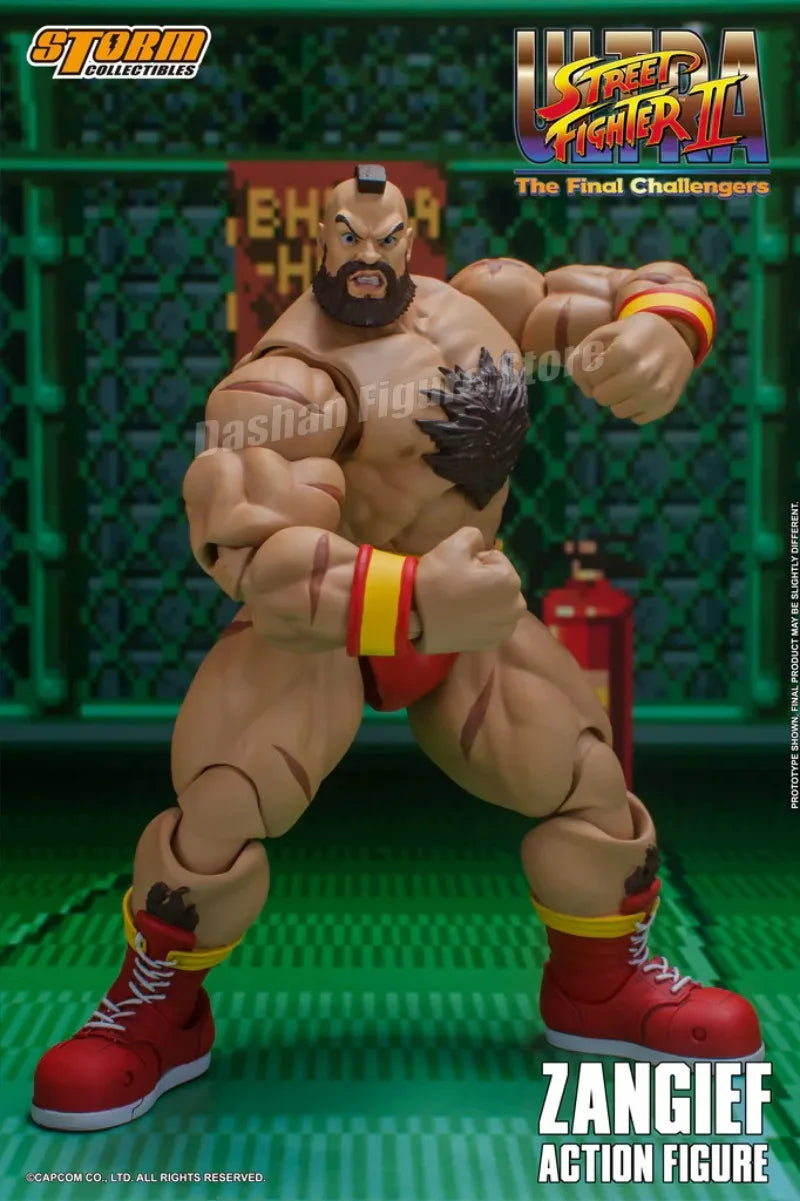 Storm Toys Street Fighter Zangief Action Figure – Movable Collectible Model from The Final Challengers