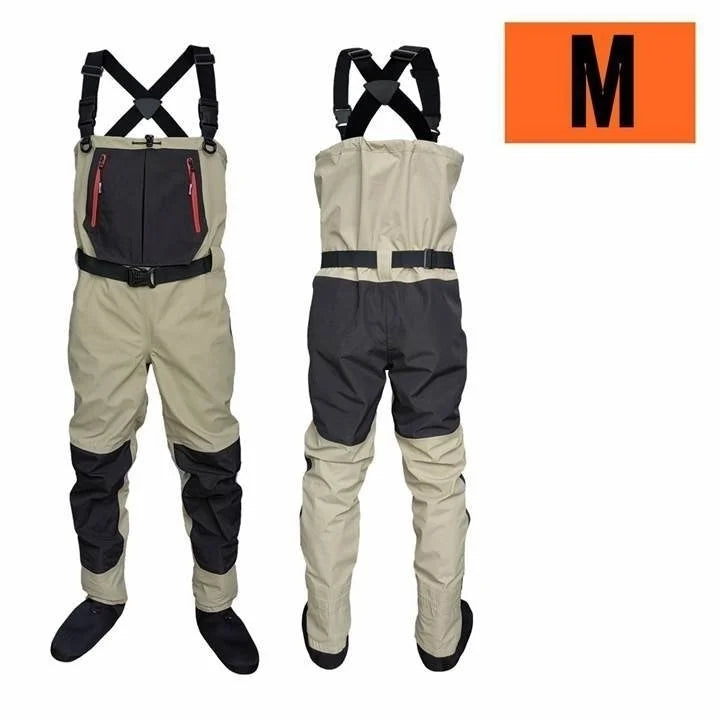 Fly Fishing Waders for Kids & Adults – Neoprene Foot, Quick-Dry, Waterproof & Breathable for Men, Rafting & Hunting