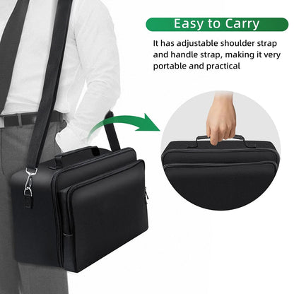 New XSX Carrying Case for Xbox Series X – Portable Shoulder Bag for Console, Gamepad & Accessories