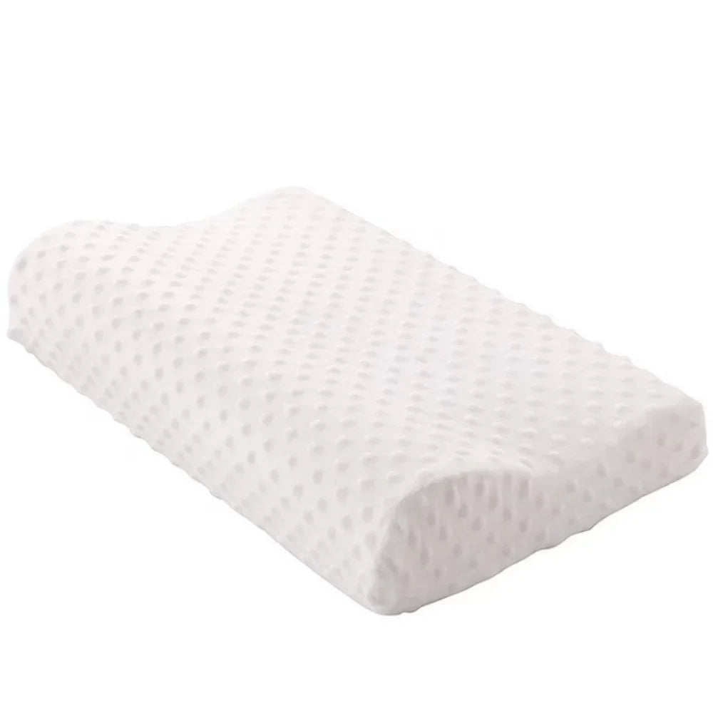 Adjustable Memory Foam Pillow - Orthopedic Curve Neck Support Pillow for Side Sleepers, Neck & Shoulder Pain Relief