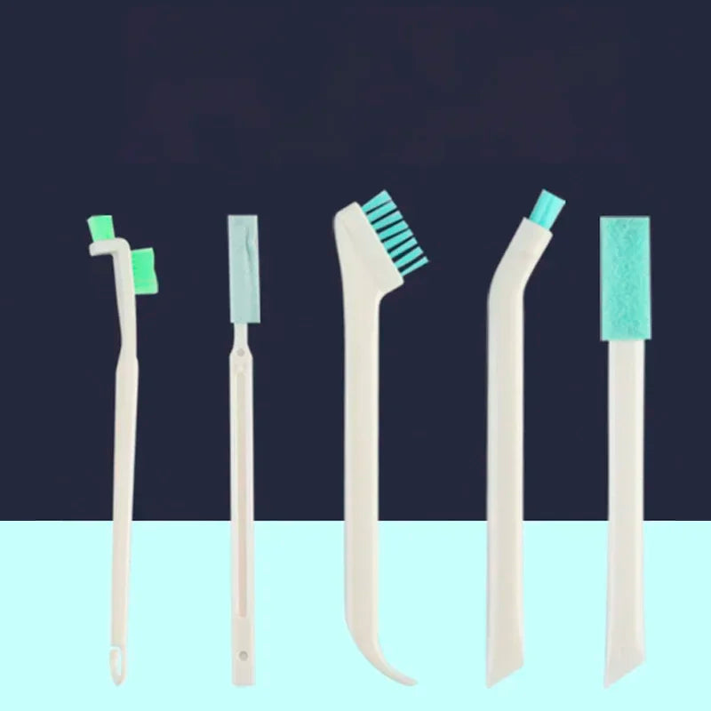 1/5/8-Pcs Set Narrow Cleaning Brushes — Long Handle for Fish Tank, Baby Bottle, Straw, Glass Tube & Kitchen Tools