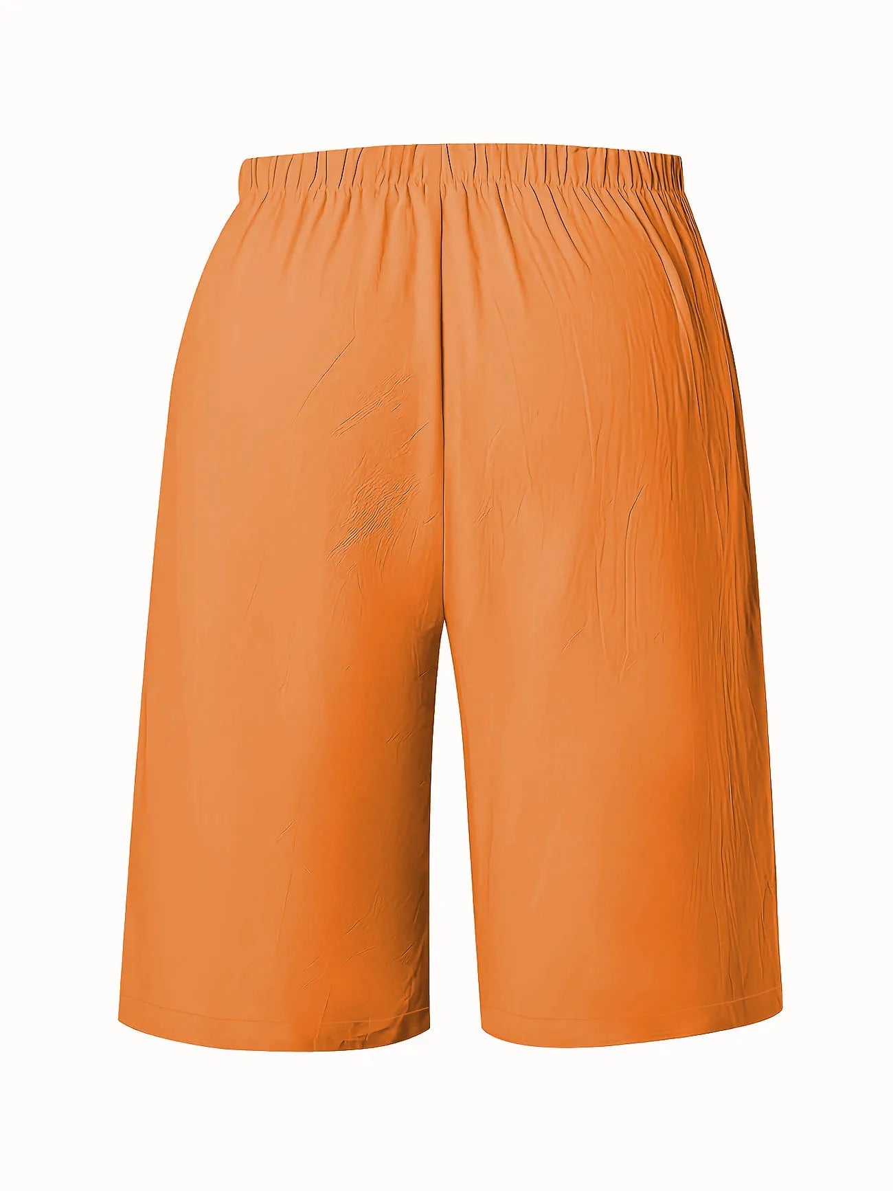 Women's 5-Inch Bermuda Shorts - High Waist Loose Fit Casual Summer Solid Color Shorts