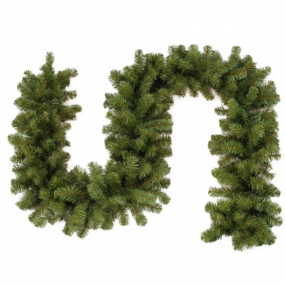2.7M Christmas Garland – Artificial Pine Rattan Wreath for Tree, Home, Wall, Door & Fireplace Decor