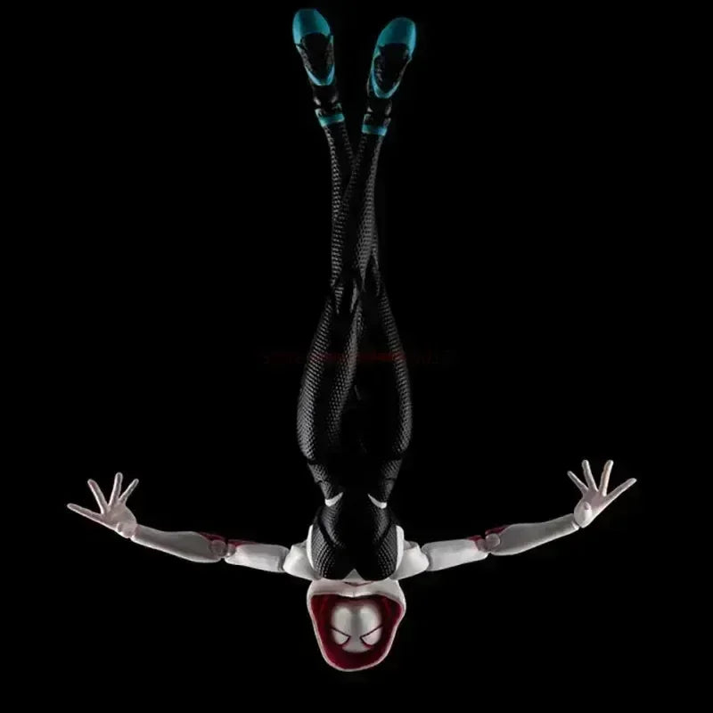 2024 Spider-Man & Gwen Action Figures — Spider-Verse Collection with Miles Morales Sentinel | Anime Toys Christmas Gift