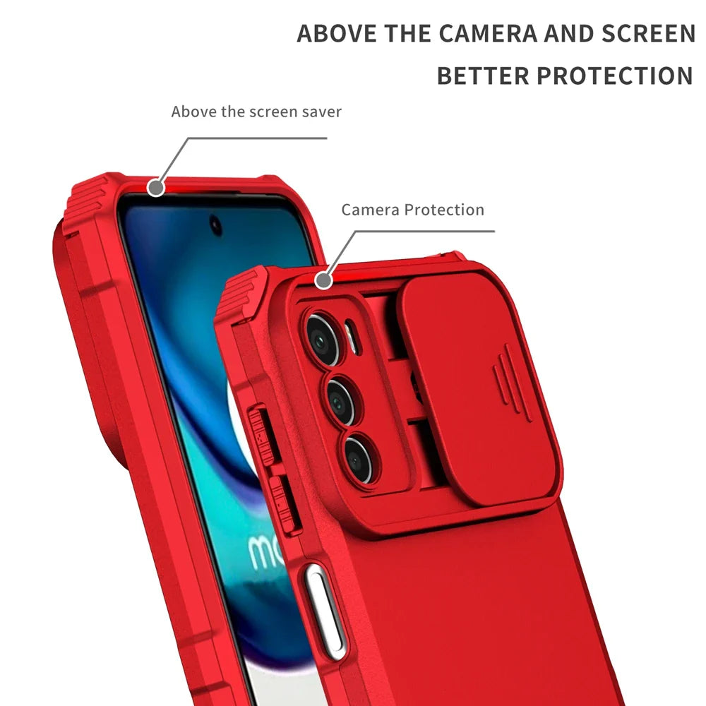 Slide Camera Protection Hard Case – Durable Plastic Phone Cover for iPhone 7 to 16 Series
