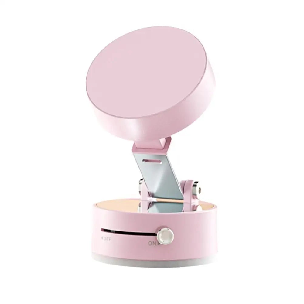 Vacuum Magnetic Suction Cup Stand | Double-Sided Swivel Holder for Mobile Phones | Universal Folding Phone Mount