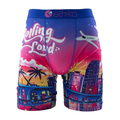 ETHIKA Men’s Boxer Shorts – Breathable Sexy Trunks Underwear, Quick-Dry Swim Underpants, Plus Size S–3XL Comfortable Men’s Boxers