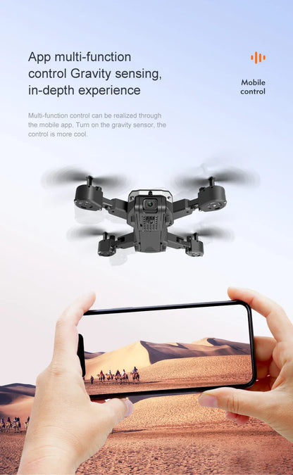 KBDFA G6 5G Drone – 8K HD Camera, GPS, Four-Sided Obstacle Avoidance, Foldable Quadcopter RC Helicopter for FPV & Professional Use