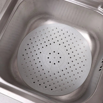 Multifunctional Non-Slip Sink Strainer Mat – Rubber Protector for Tableware & Drain