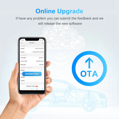 2-in-1 Wireless CarPlay & Android Auto Mini Box — AI Plug & Play Automatic Connection for 99% of Car Radios
