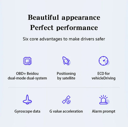 XS HUD Car Gauge – Multi-Function OBD+GPS Display for Water Temp, Turbo, Oil Pressure & Oil Temp Head-Up Display