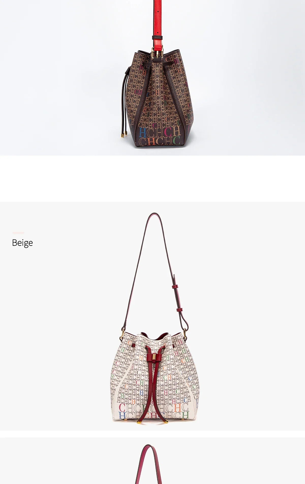 Luxury Women’s Bucket Handbag — Classic Designer Shoulder Bag with Fashion Print, Stylish Wallet for Women