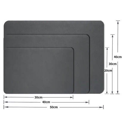 Super Absorbent Large Kitchen and Bathroom Draining Mat - Antiskid Dish Drying Pad for Quick Dry - Tableware Mat with Excellent Absorption