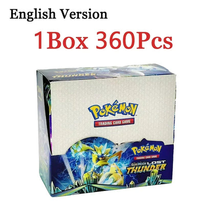 360PCS Pokémon Trading Card Game Booster Set – Prismatic Evolutions Scarlet & Violet English Battle Cards Collection Gift Pack