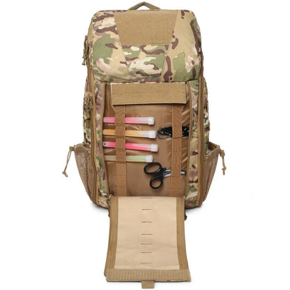 Tactical Outdoor Medical Backpack – Large Capacity Emergency & Camping Bag