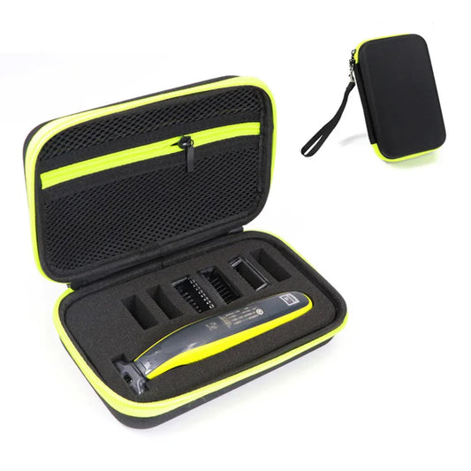 Portable EVA Hard Case for Philips OneBlade — Travel Storage Bag for QP2520/2530/2620/2630 Shaver