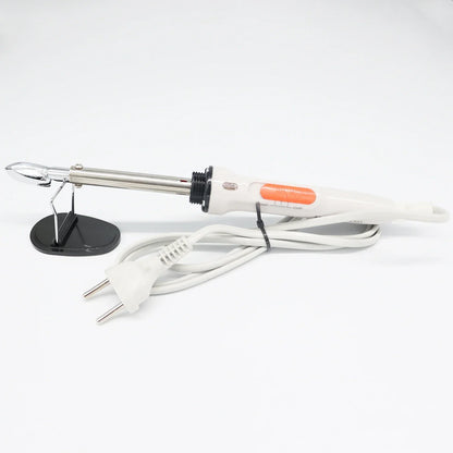 40W Mini Electric Soldering Iron — Adjustable 130/250°C Quick-Heating Tool for Household, Leather, Clothing & Wrinkle Removal
