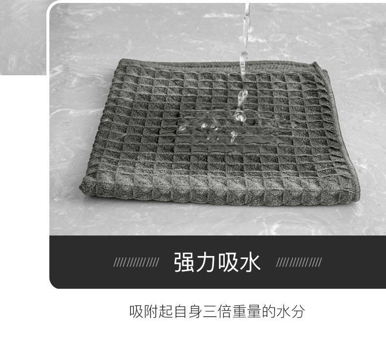 Super Absorbent Barista Towel – Lint-Free Square Coffee Machine Cleaning Cloth