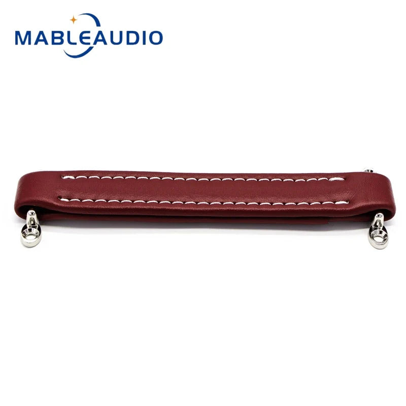 Guitar Amplifier Speaker Handle – Durable Leather Cabinet Carry Handle with Screws, Universal Replacement in Multiple Colors