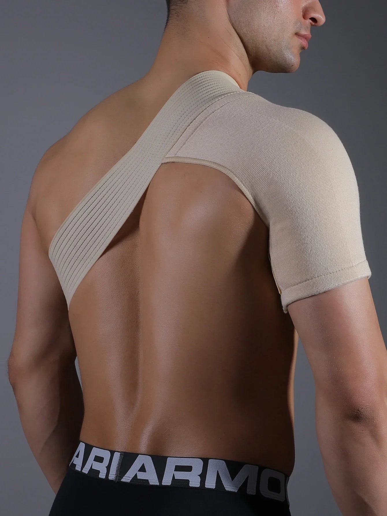 Breathable Elastic Shoulder Support — Upper Back Brace for Posture & Pain Relief
