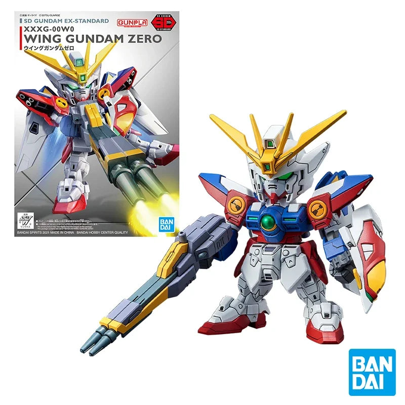 Bandai Gundam SDEX Action Figure – RX-78-2, Aile Strike, Exia, Unicorn, Astray Red Frame & Barbatos Model Kit