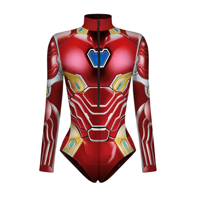 2024 New Superhero 3D Print Bodysuit – Superman , Spiderman & Iron Man Cosplay Costume for Men & Women Adults