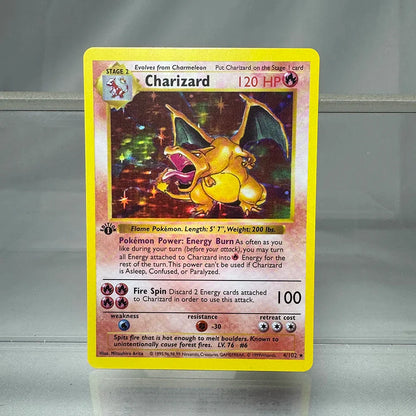 1996 Pokémon 1st Edition Base Set Flash Cards – Shining Charizard, Lugia, Wigglytuff Collection, PTCG Proxy Cards
