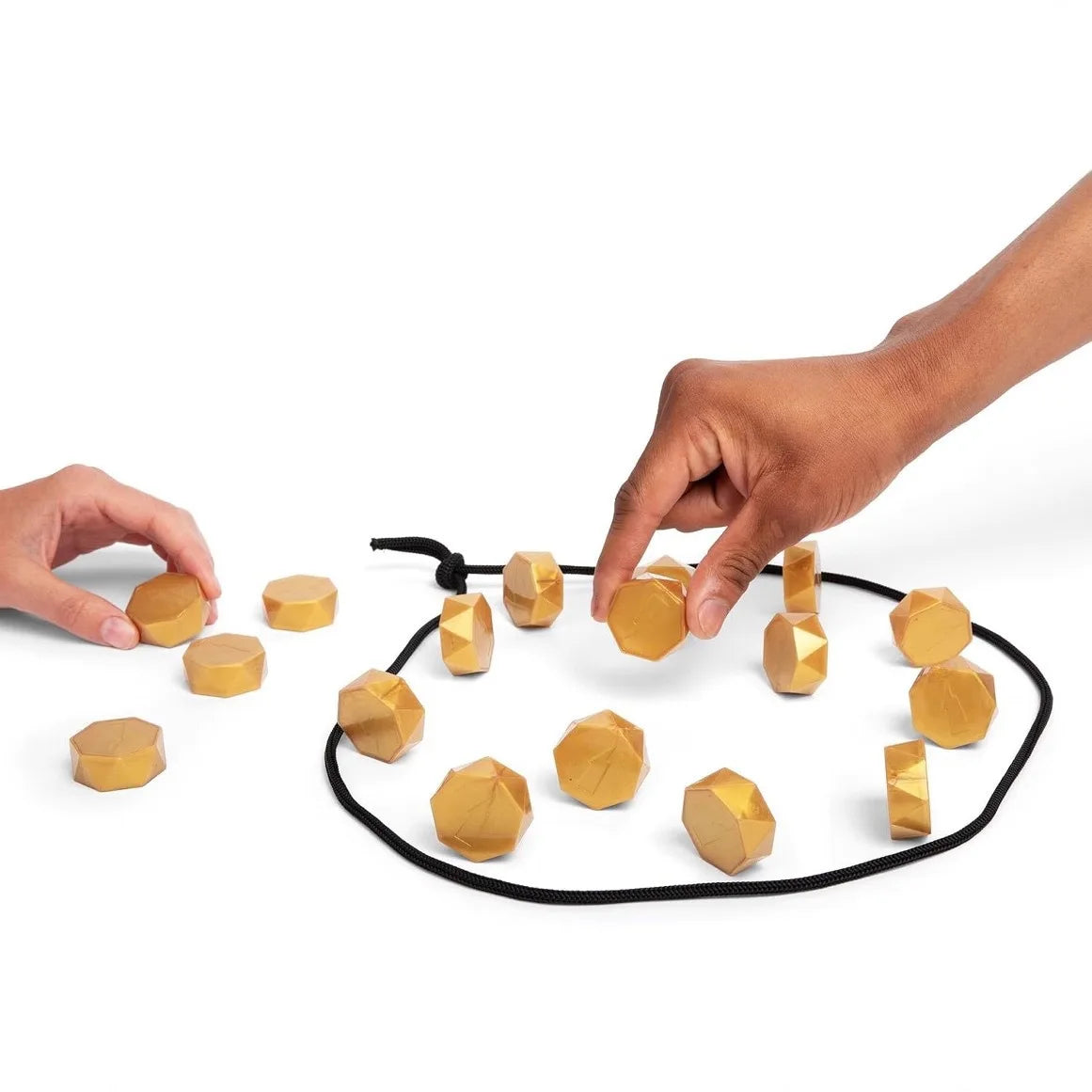 Magnetic Stones Party Game — Portable Interactive Strategy Board Game for Kids, Adults & Family Fun