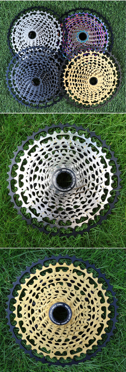 SPEDAO 12-Speed 10-50T Bicycle Cassette – 12V MTB Freewheel Sprocket for SX NX GX, XD & HG Compatible