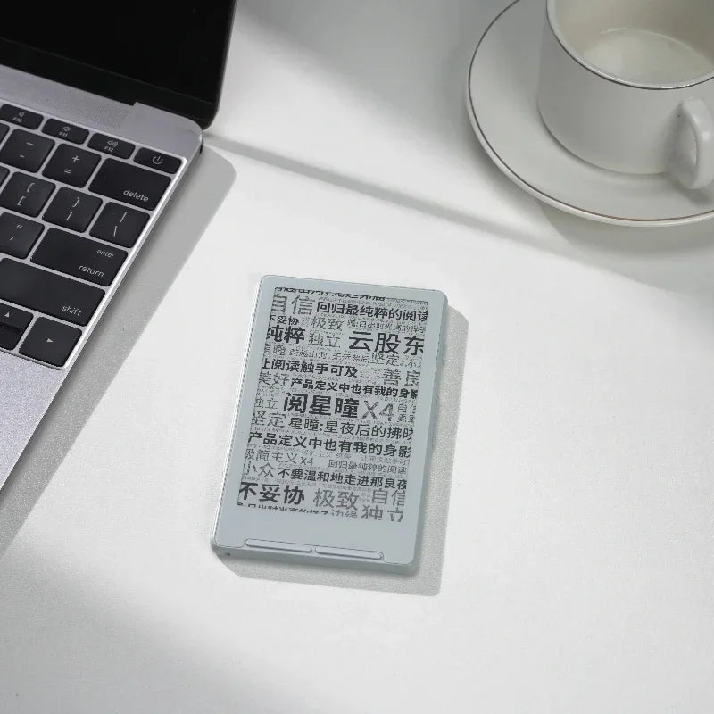 XTEINK X4 4.3" Portable E-Ink Reader — Magnetic, Lightweight, Ultra-Thin Screen, 800×480 Resolution 220PPI Set
